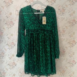 Michael Kors Palmetto Green Dress